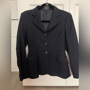 R. J. Classic Prestige riding jacket size xs in navy blue color